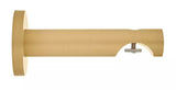 Channel Rod for Free Flow Curtains, 28mm Brushed Brass