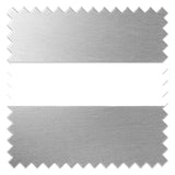 Cut-to-Size Zebra Blind, Soft Silver